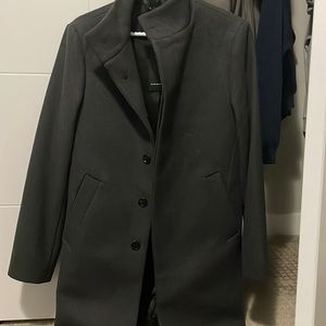 Club Monaco funnel neck coat